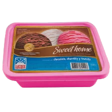 Chocolate, chantilly y frutilla<br />
1Kg.